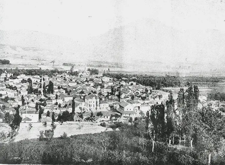 Снимка на Ресен (от Алманах Македония, бел. съст.)
